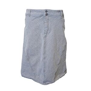 Pilcro Striped Midi Skirt With Back Pockets Sz 30